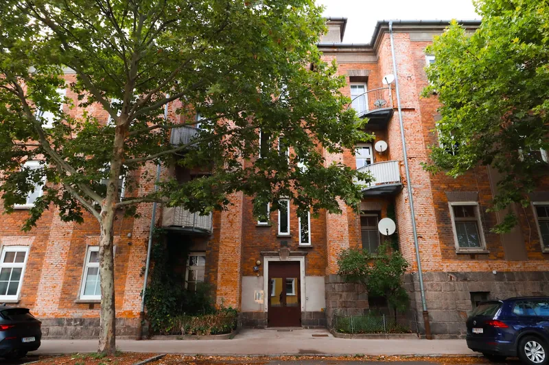 Historisches Wohnhaus von außen